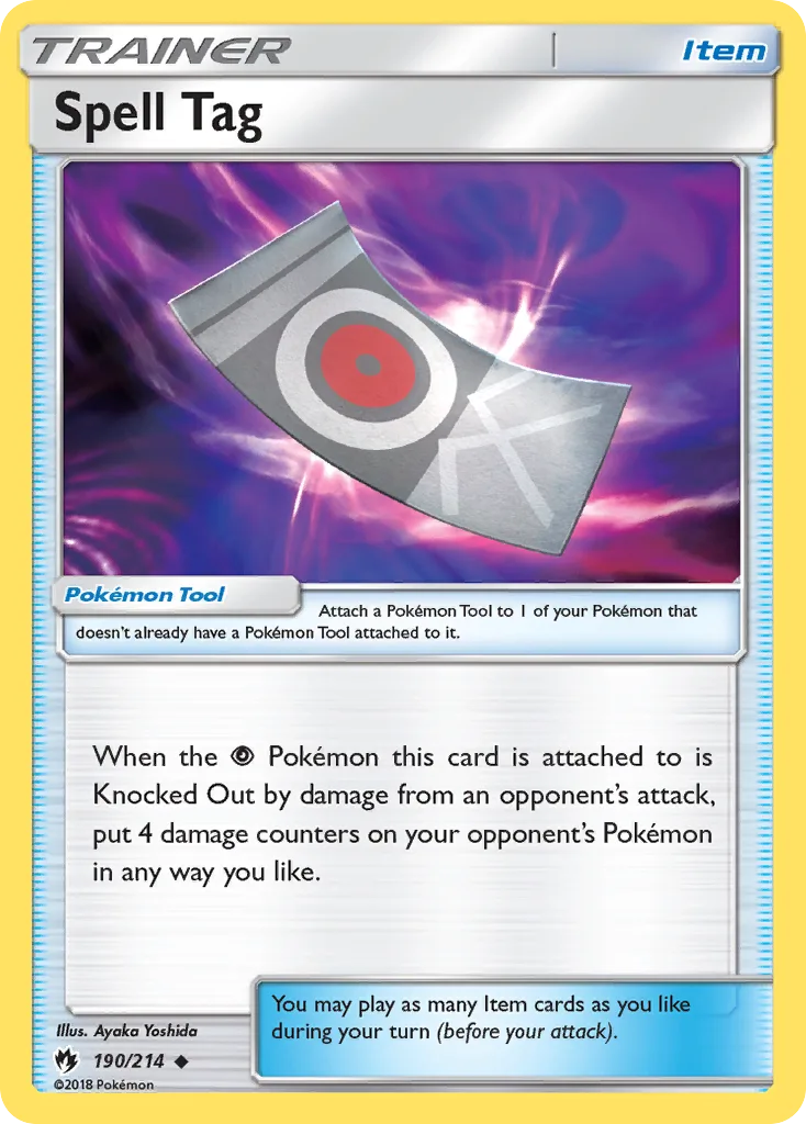 Spell Tag, Lost Thunder #190/214