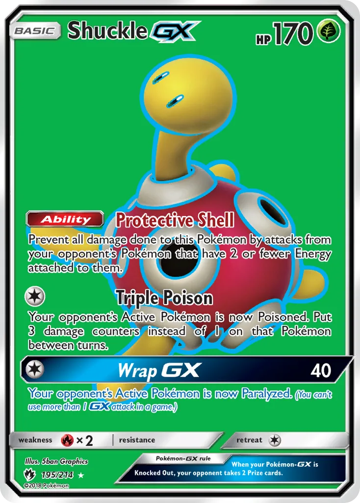 Shuckle-GX, Lost Thunder #195/214