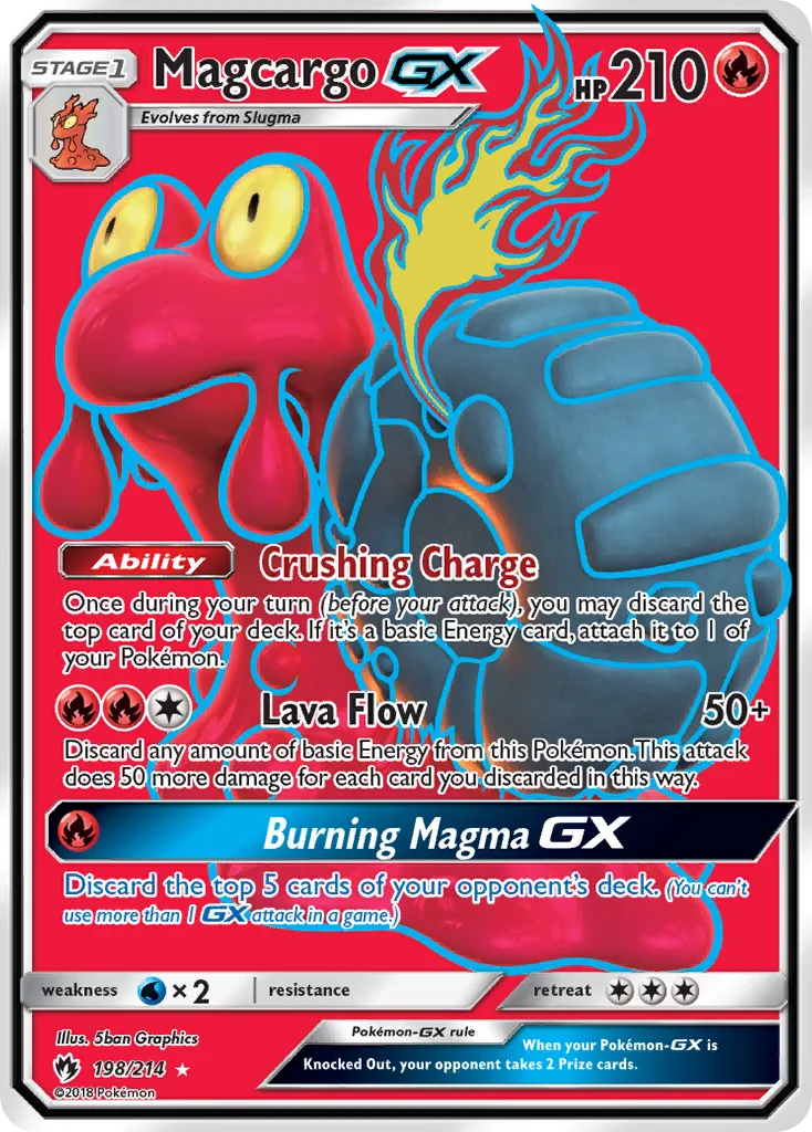 Magcargo-GX, Lost Thunder #198/214