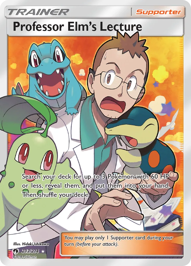 Professor Elm's Lecture, Lost Thunder #213/214