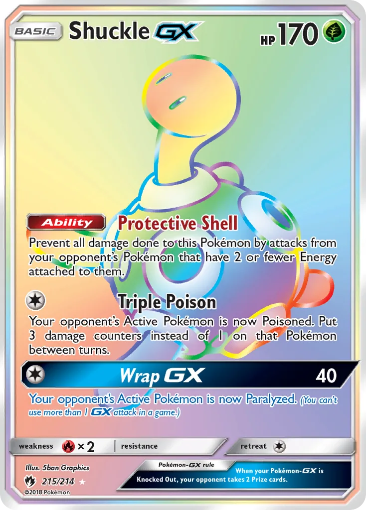 Shuckle-GX, Lost Thunder #215/214