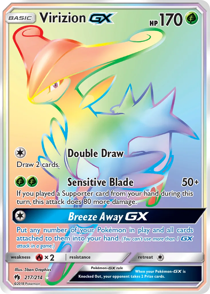 Virizion-GX, Lost Thunder #217/214