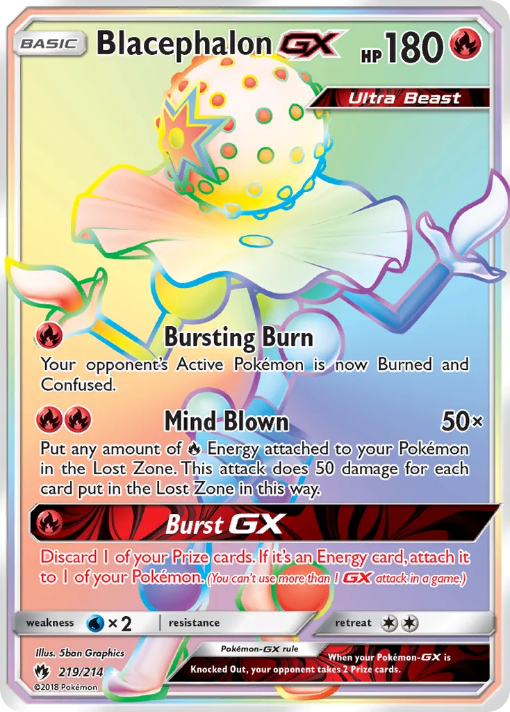 Blacephalon-GX, Lost Thunder #219/214