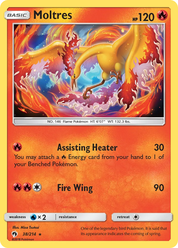 Moltres, Lost Thunder #38/214