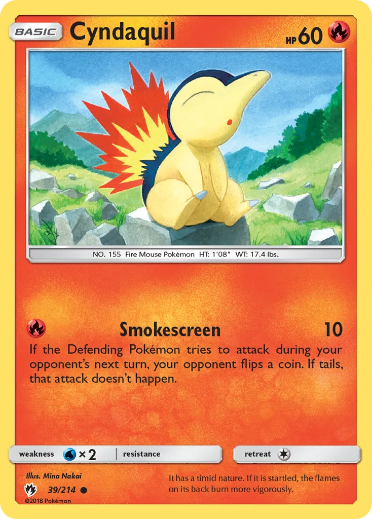 Cyndaquil, Lost Thunder #39/214