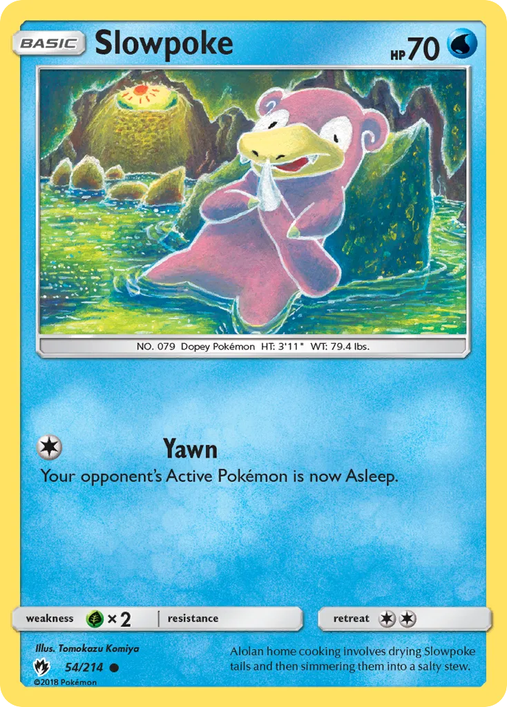 Slowpoke, Lost Thunder #54/214