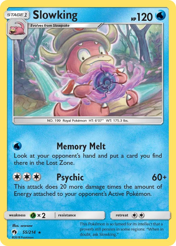 Slowking, Lost Thunder #55/214