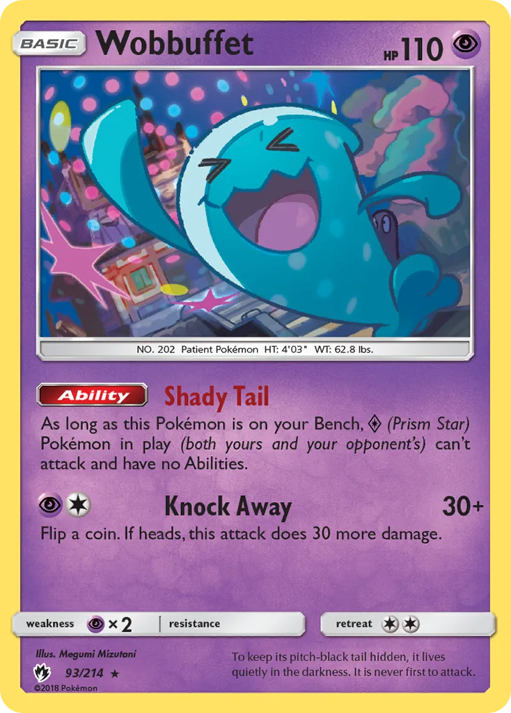 Wobbuffet, Lost Thunder #93/214