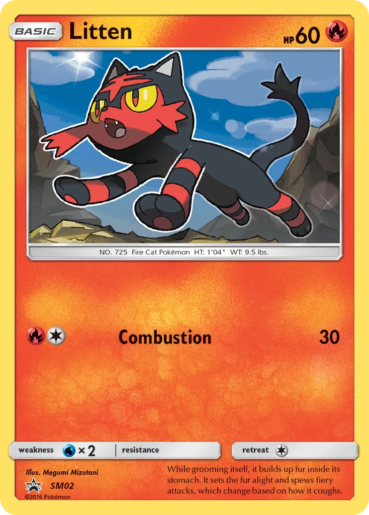 Litten, SM Black Star Promos #SM02