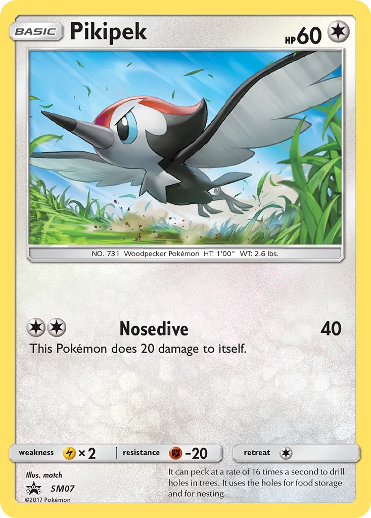 Pikipek, SM Black Star Promos #SM07
