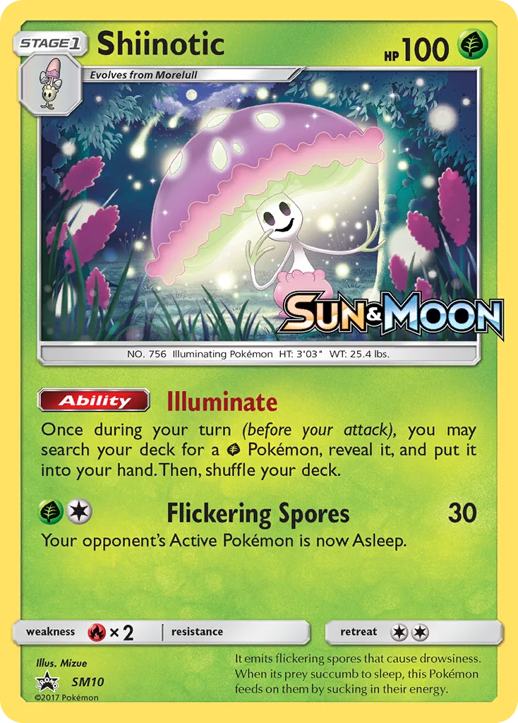 Shiinotic, SM Black Star Promos #SM10
