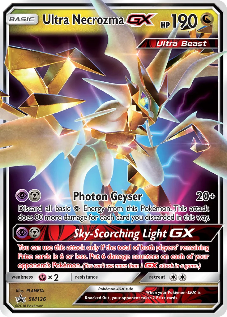 Ultra Necrozma-GX, SM Black Star Promos #SM126