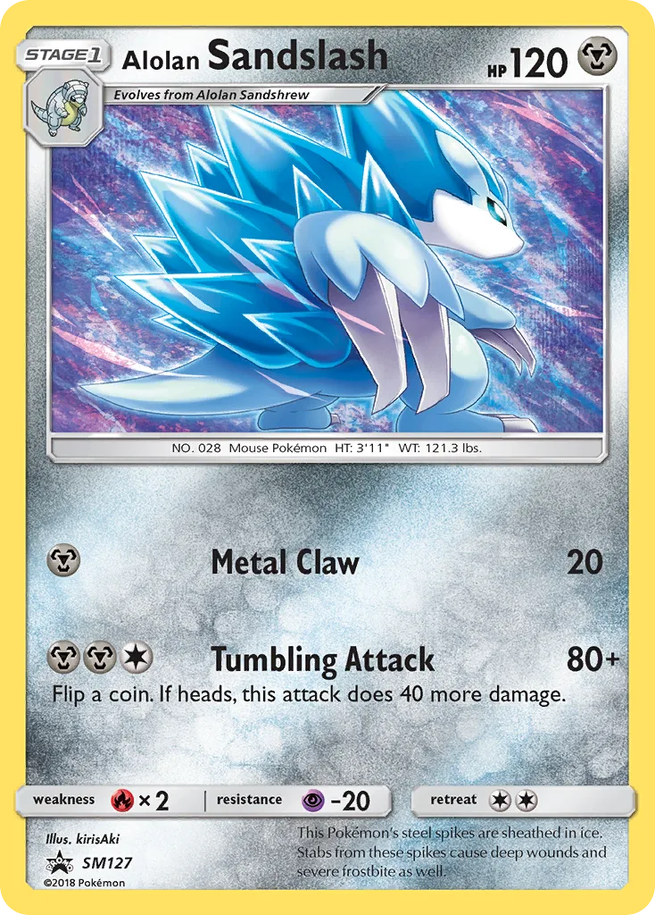 Alolan Sandslash, SM Black Star Promos #SM127