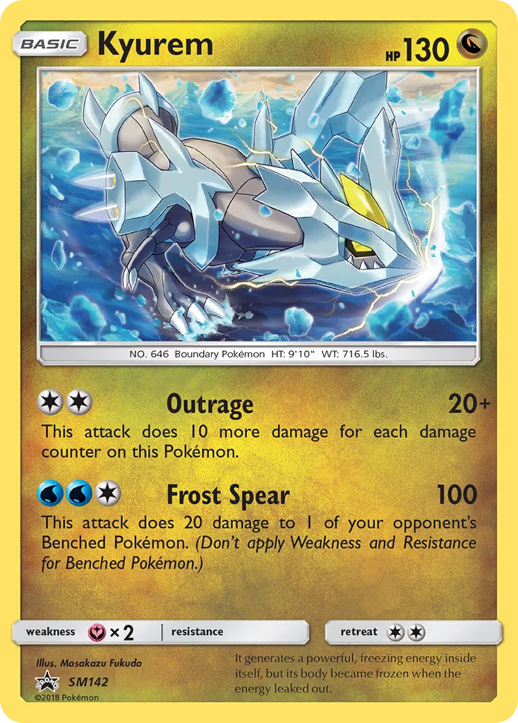 Kyurem, SM Black Star Promos #SM142