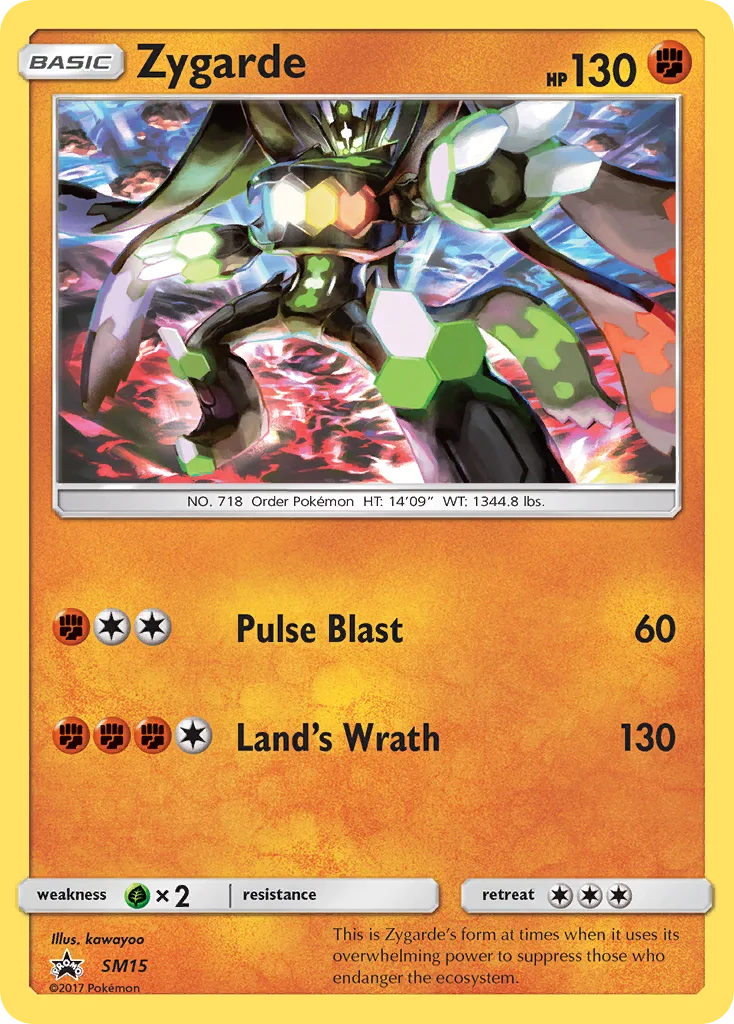 Zygarde, SM Black Star Promos #SM15