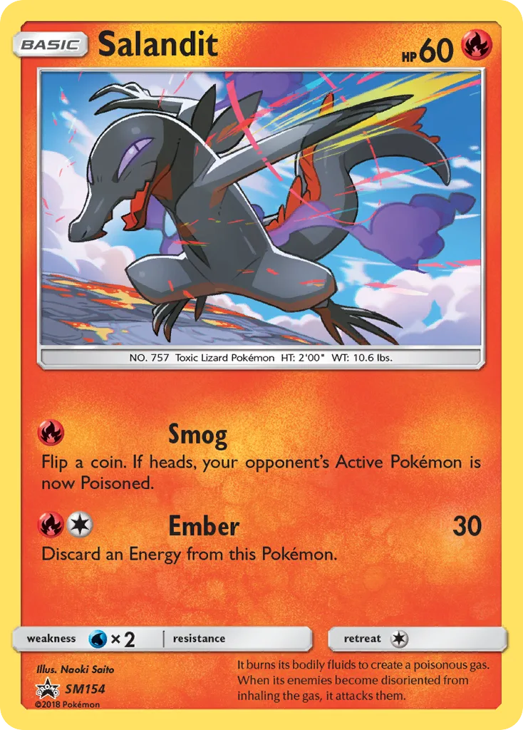 Salandit, SM Black Star Promos #SM154