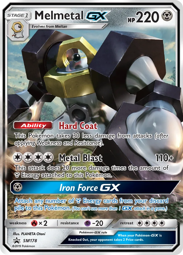 Melmetal-GX, SM Black Star Promos #SM178