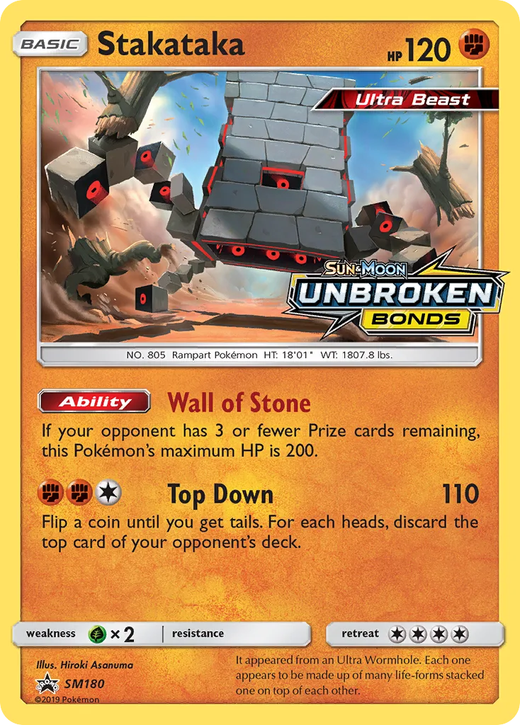 Stakataka, SM Black Star Promos #SM180