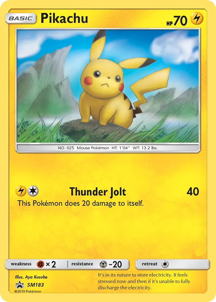 Pikachu, SM Black Star Promos #SM183