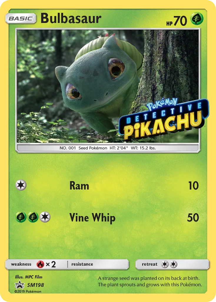 Bulbasaur, SM Black Star Promos #SM198