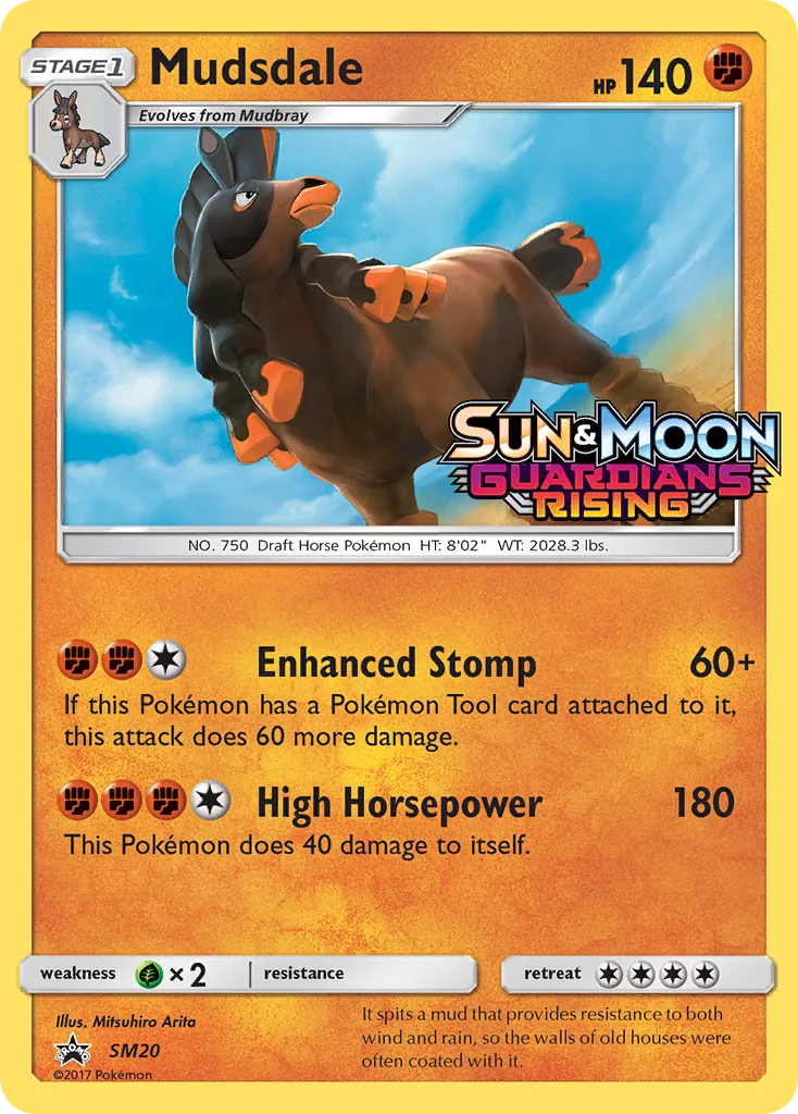 Mudsdale, SM Black Star Promos #SM20