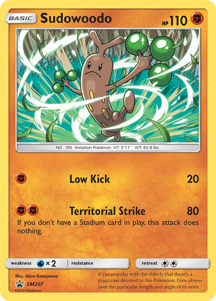 Sudowoodo, SM Black Star Promos #SM207