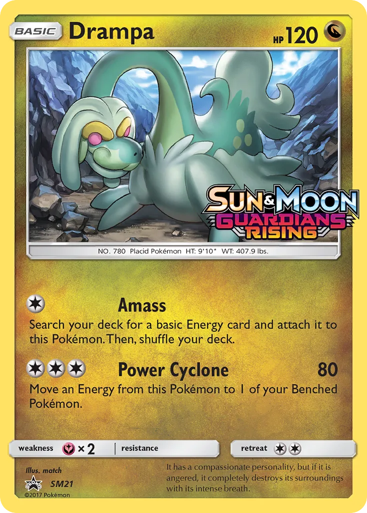 Drampa, SM Black Star Promos #SM21
