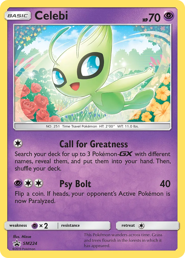 Celebi, SM Black Star Promos #SM224
