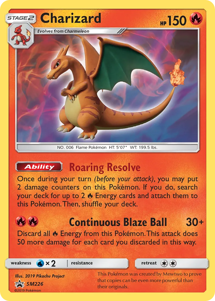 Charizard, SM Black Star Promos #SM226