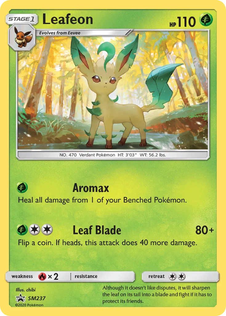 Leafeon, SM Black Star Promos #SM237