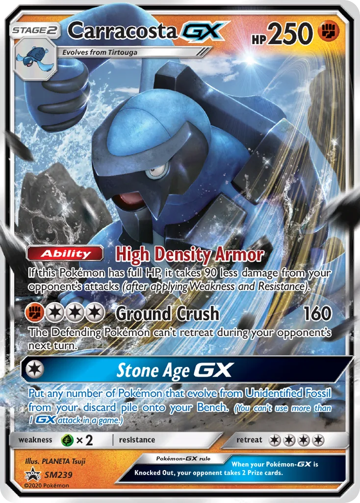 Carracosta-GX, SM Black Star Promos #SM239