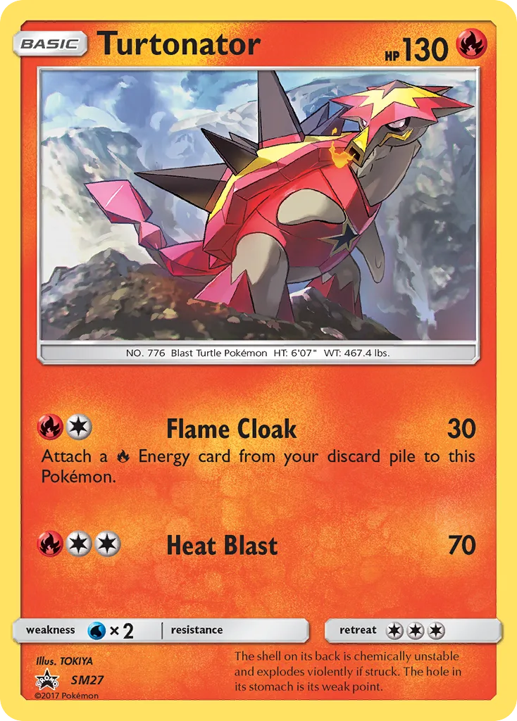 Turtonator, SM Black Star Promos #SM27