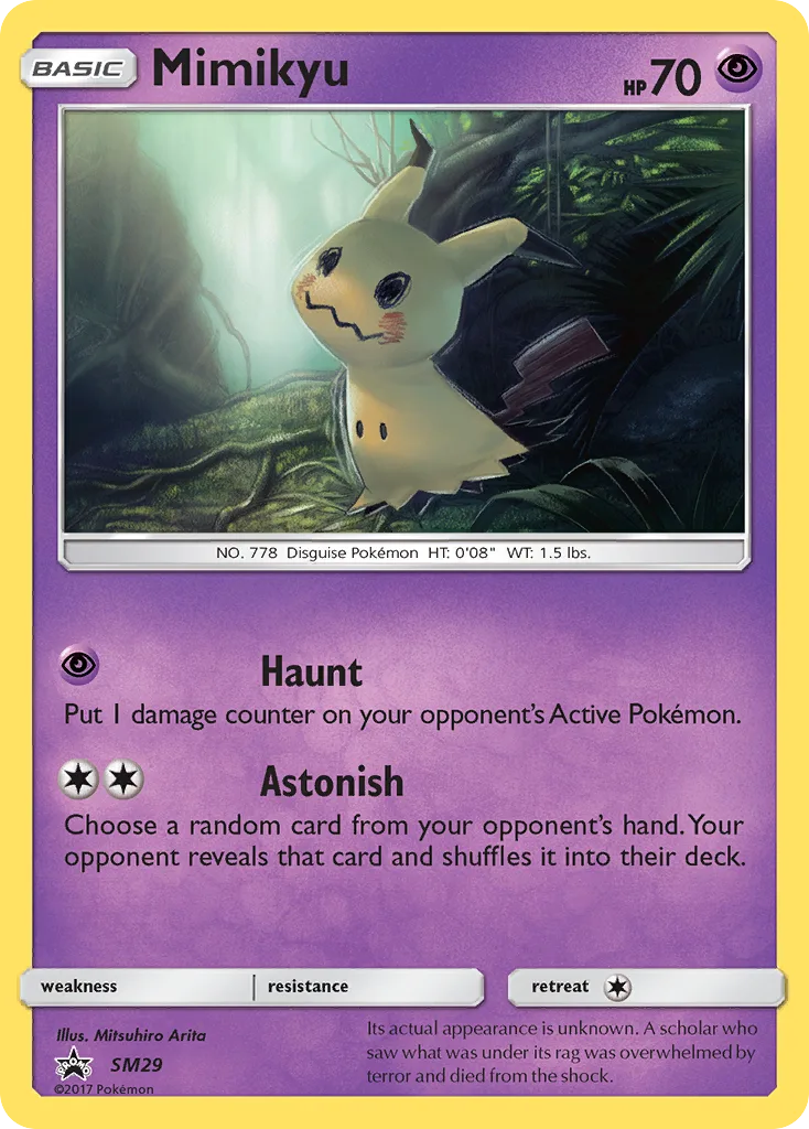 Mimikyu, SM Black Star Promos #SM29
