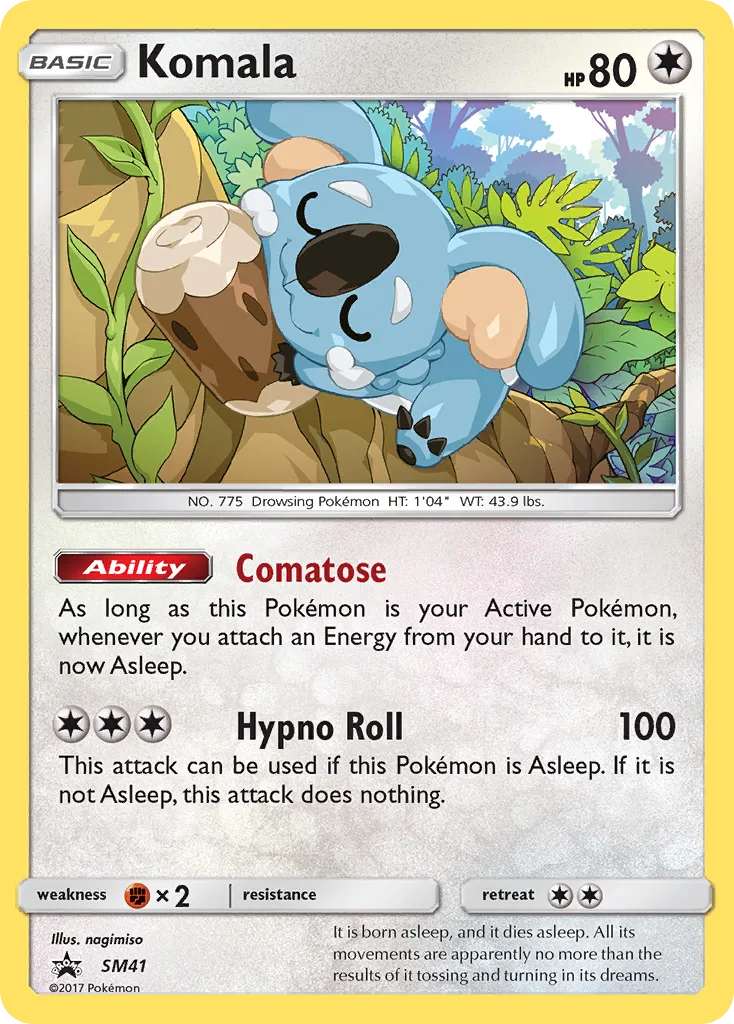 Komala, SM Black Star Promos #SM41