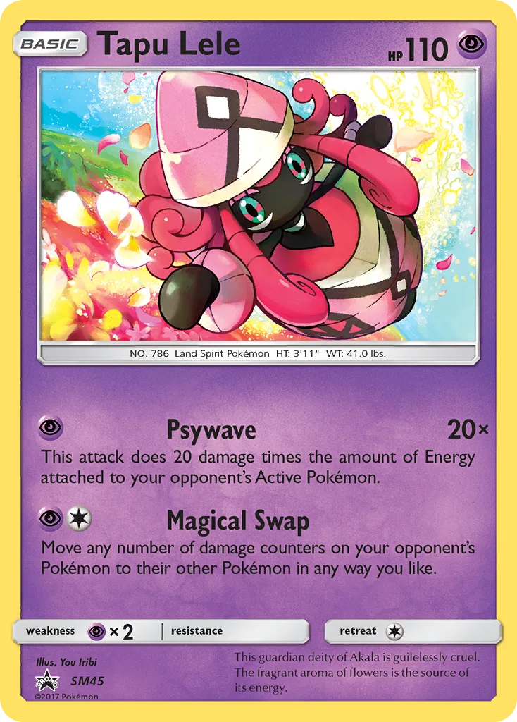 Tapu Lele, SM Black Star Promos #SM45