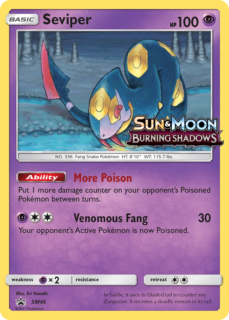 Seviper, SM Black Star Promos #SM46