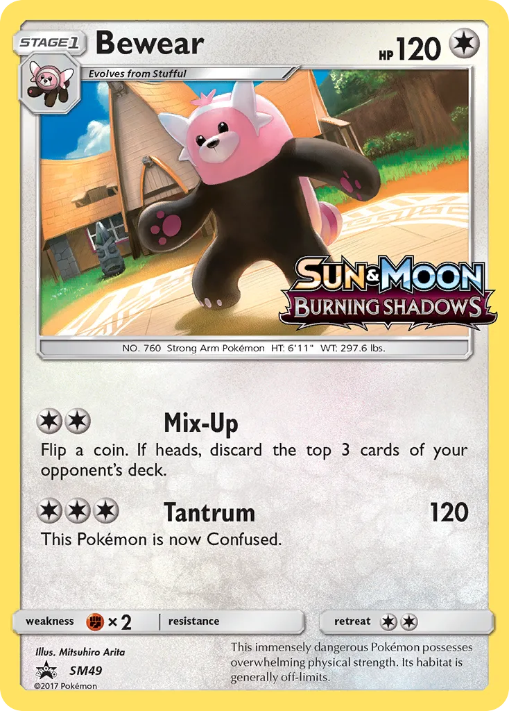 Bewear, SM Black Star Promos #SM49