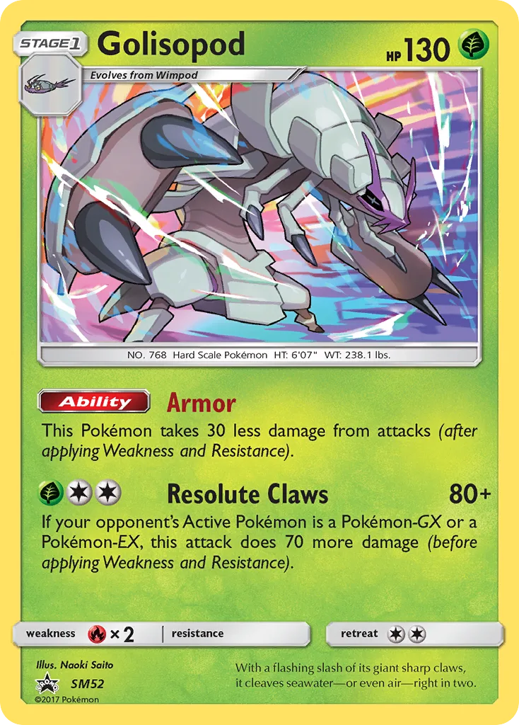 Golisopod, SM Black Star Promos #SM52