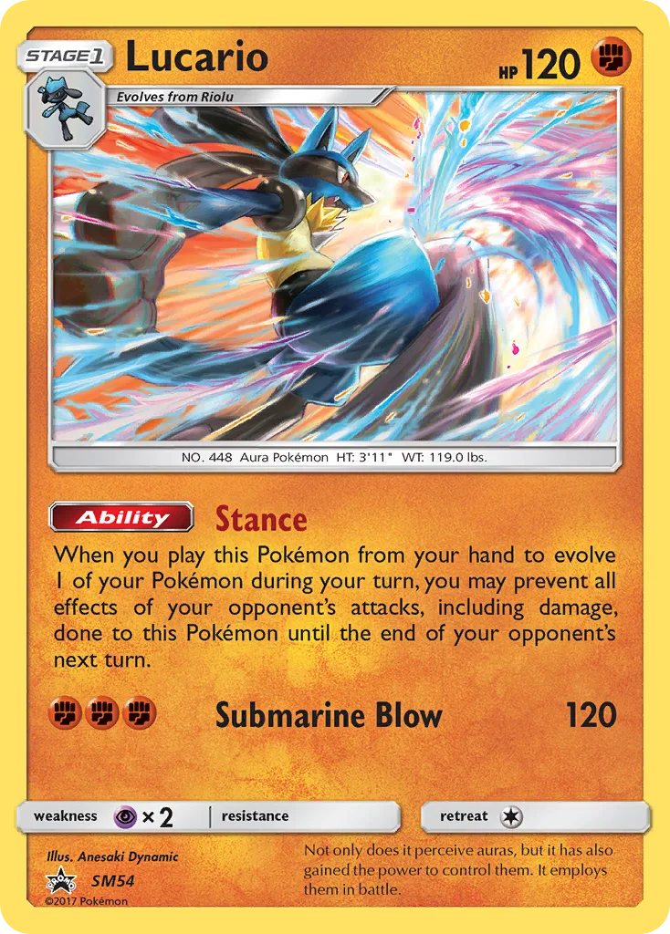 Lucario, SM Black Star Promos #SM54