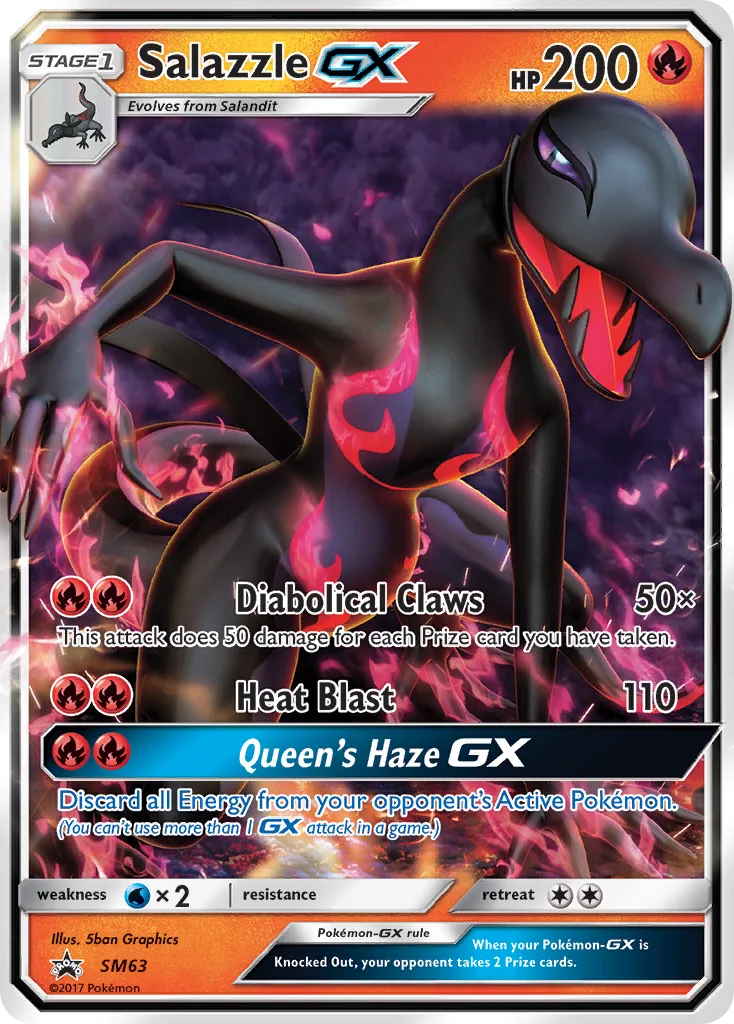 Salazzle-GX, SM Black Star Promos #SM63