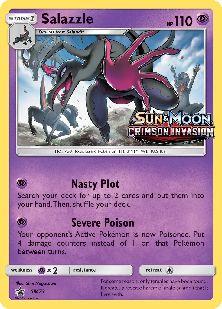 Salazzle, SM Black Star Promos #SM73