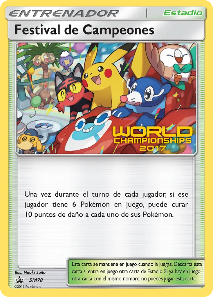 Champions Festival, SM Black Star Promos #SM78