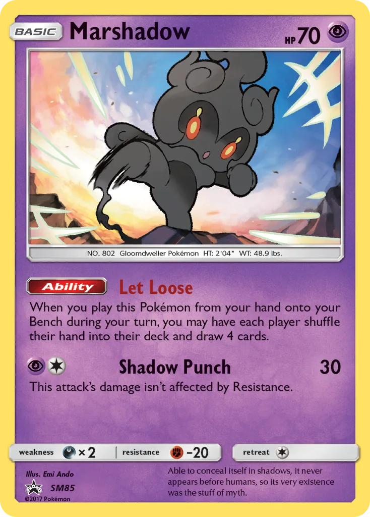 Marshadow, SM Black Star Promos #SM85