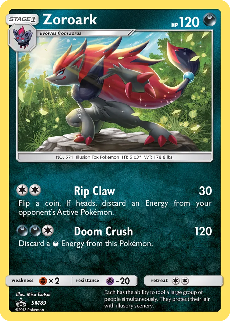Zoroark, SM Black Star Promos #SM89