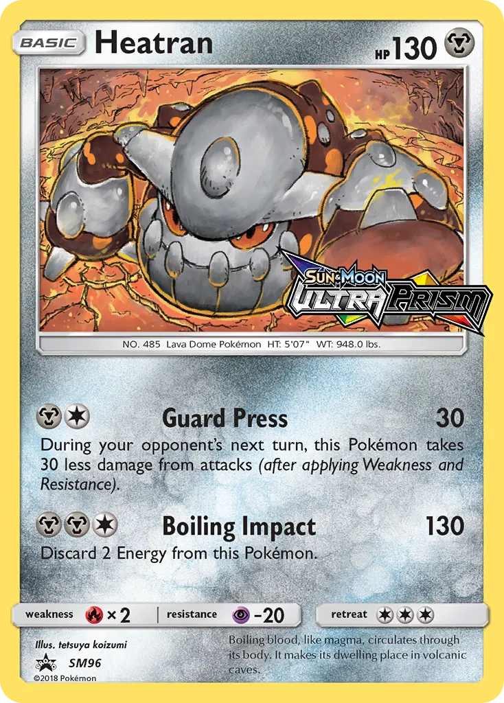 Heatran, SM Black Star Promos #SM96