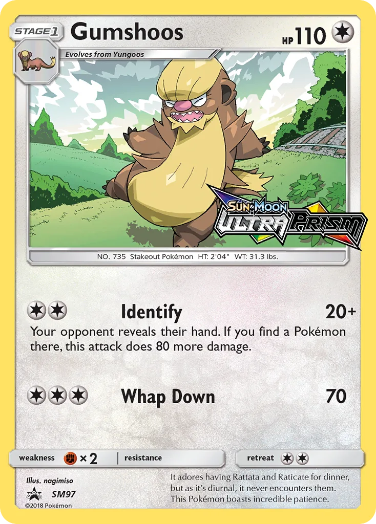 Gumshoos, SM Black Star Promos #SM97