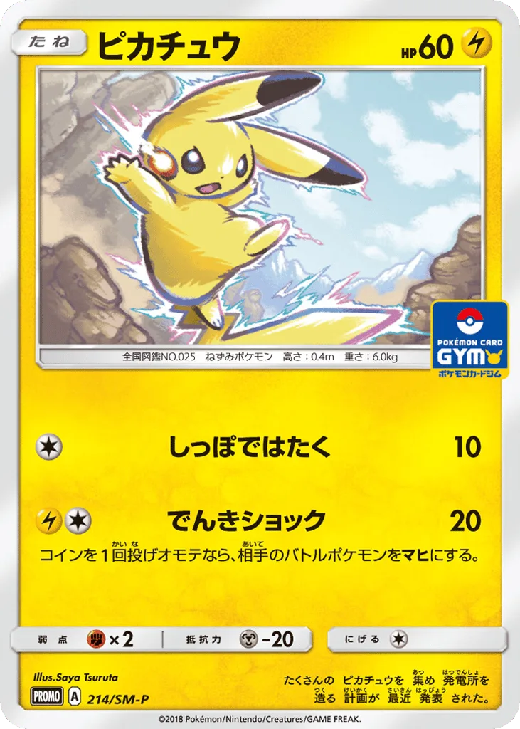 Pikachu, Sun & Moon Promos #214/SM-P