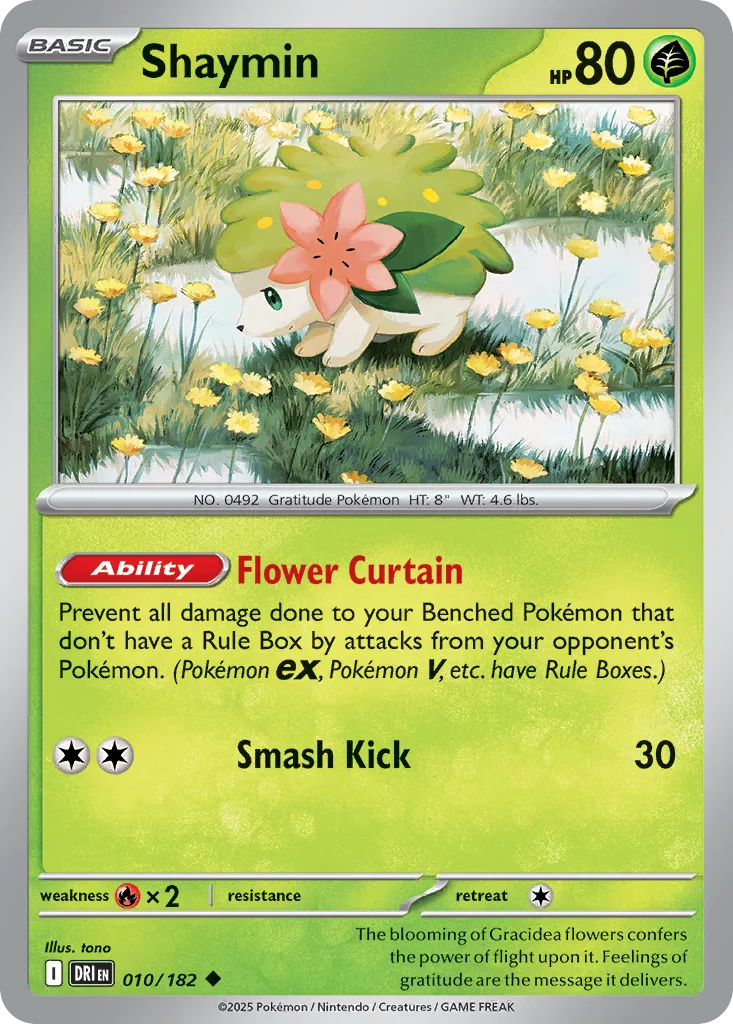Shaymin, Destined Rivals #010/182