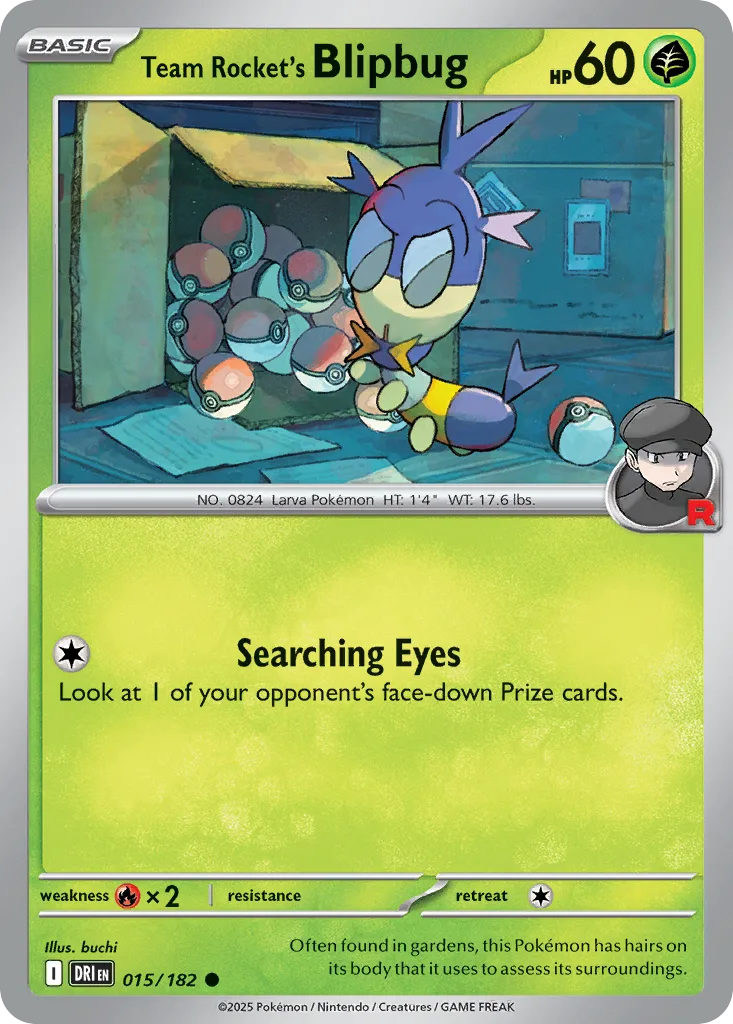 Team Rocket's Blipbug, Destined Rivals #015/182