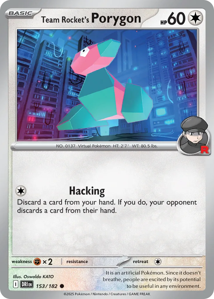 Team Rocket's Porygon, Destined Rivals #153/182